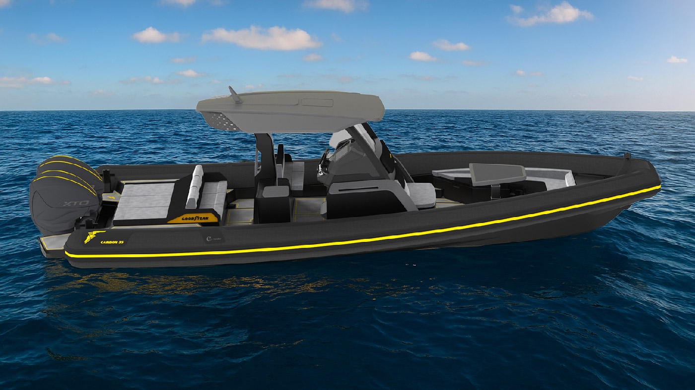 goodyear-carbon-35-side view goodyear-carbon-35-side view